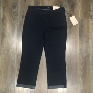 NYDJ Chole Capri Rinse Jeans Lift Tuck
